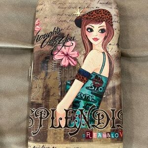 Nicole Lee Multicolor Graphic Wallet